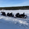 Schneemobilfahren durch gefrorene Landschaften: Ein arktisches Abenteuer